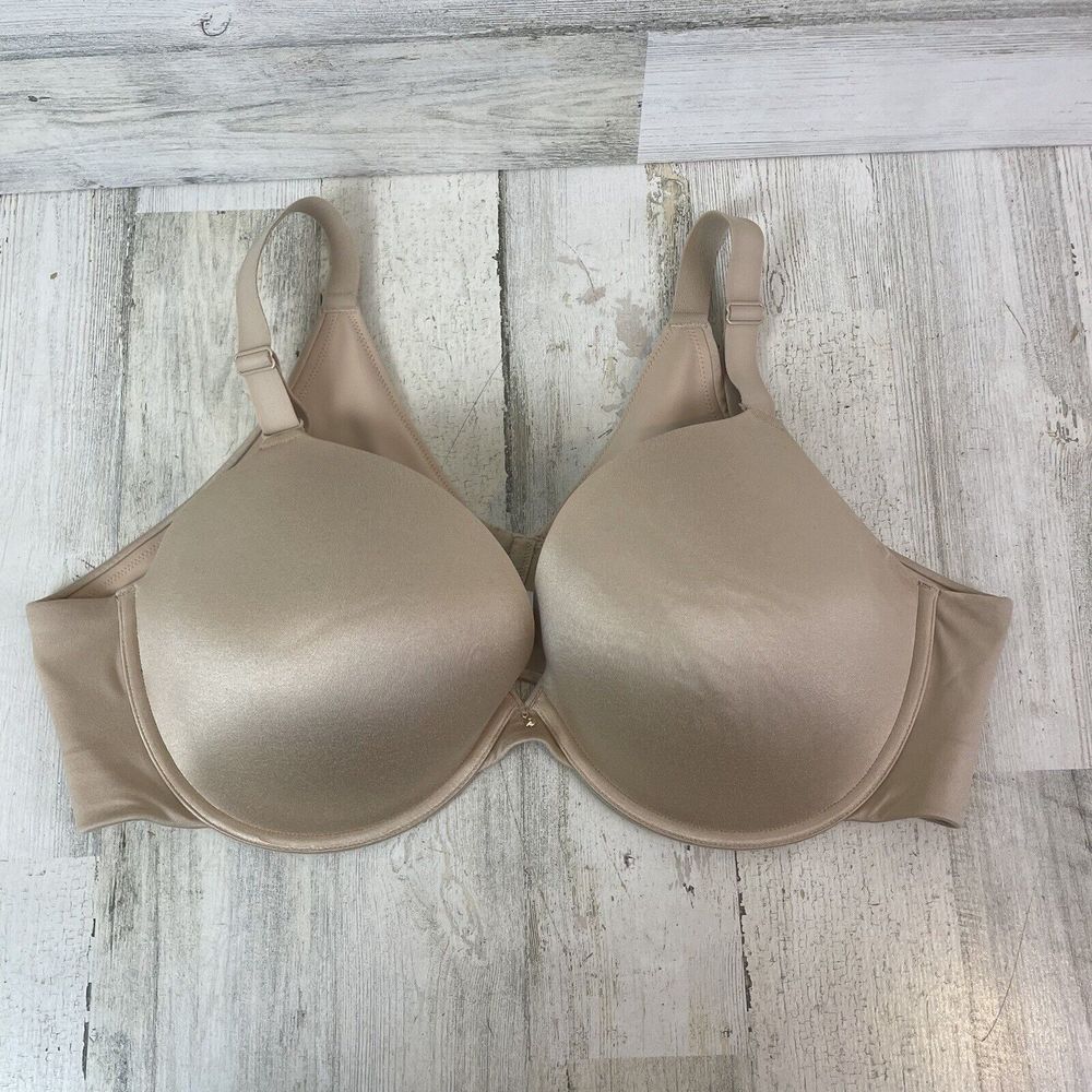Lane Bryant Cacique Nude Boost Plunge Bra Size 46D